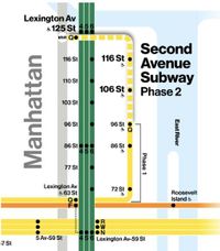 New York MTA awards contract for next phase of Second Avenue Subway extension - Trains