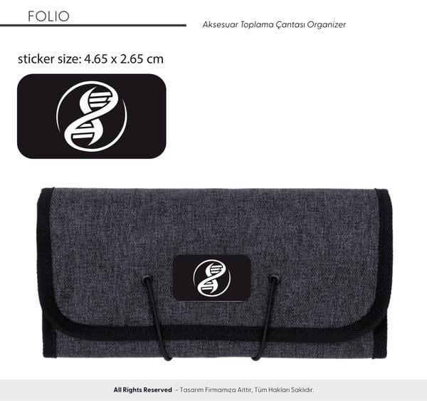Folio Aksesuar Toplama Çantası Organizer