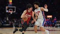 Cade Cunningham banks Detroit Pistons past Miami Heat, 116-113, in final second