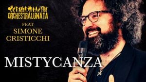 Simone Cristicchi Moves Sanremo Audience With 'Quando Sarai Piccola'