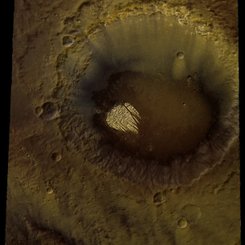 Mysterious White Rock Fingers on Mars