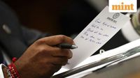 Kash Patel’s handwritten note at Senate hearing goes viral, netizens call it ‘disgusting’ — Here’s what he wrote | Today News
