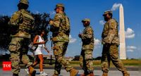 ‘Consistent with their mission’: Official says National Guard patrolling in Washington DC ‘may be armed’; residents voice concern - Times of India
