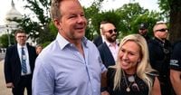 MTG's Boyfriend Sides With Trump in Furious MAGA Divorce