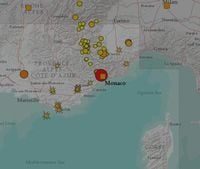 Séisme de magnitude 4,1 ressenti dans les Alpes-Maritimes près de Nice ce lundi soir