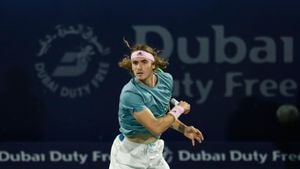 Stefanos Tsitsipas Triumphs At Dubai Tournament