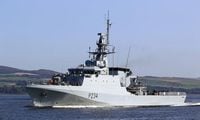 UK Royal Navy ship transits Taiwan Strait