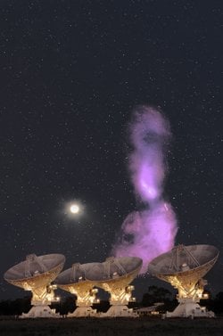 Yükselen Centaurus Radyo Jetleri