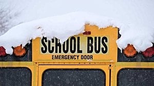 Cincinnati Schools Close As Winter Storm Hits Region