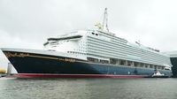 Livestream: Werft in Wismar dockt Kreuzfahrtschiff aus