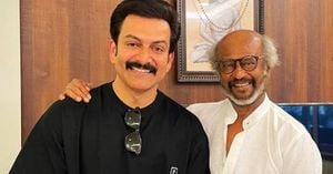 Prithviraj Shows L2: Empuraan Trailer To Rajinikanth Ahead Of Release