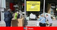 Chaos lors de la liquidation totale chez Casa : les clients invités à rentrer chez eux !