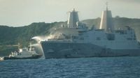Fire burns for 12 hours on US Navy warship off Okinawa | CNN