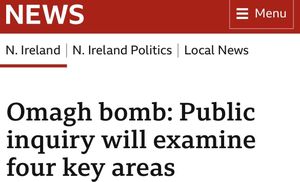 Concerns Arise Over Omagh Bomb Inquiry's Scope