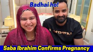 Saba Ibrahim Joyfully Announces Pregnancy