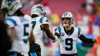 Panthers' playoff drought ends as Falcons prevail