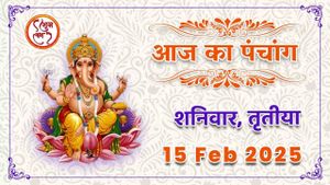 Auspicious Times On February 15, 2025