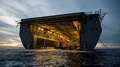 Derin Uzaya İnsanları Taşıyacak Orion Uzay Aracını Taşıyan Gemi...