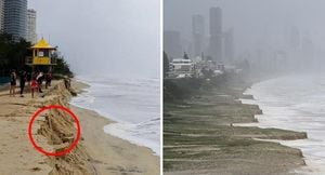 Ex-Tropical Cyclone Alfred Devastates Surfers Paradise