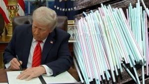 Trump Reinstates Plastic Straw Usage Amid Ecological Concerns