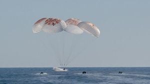 Astronauts Williams And Wilmore Return After Nine Month Odyssey