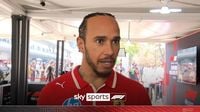 Chinese GP: Lewis Hamilton says winning with Ferrari 'hits different'