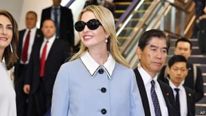 Ivanka Trump Dazzles In Oscar De La Renta Ahead Of Trump’s 2025 Presidential Swearing-In