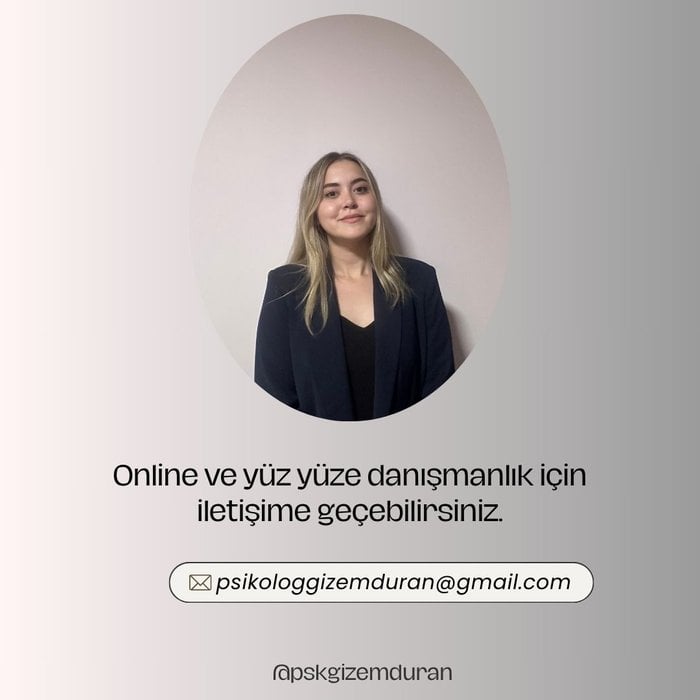 Uygun Ücretli Terapi-Psikolog Gizem Duran