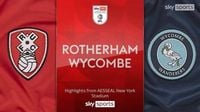 Rotherham United 2-3 Wycombe Wanderers | League One Highlights