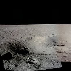 Apollo 11 Landing Site Panorama