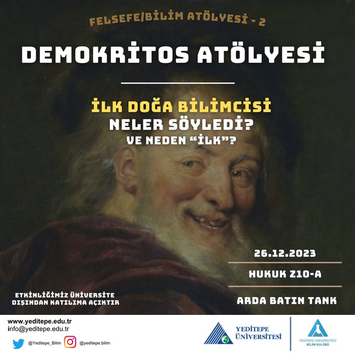 Demokritos Atölyesi (Felsefe/Bilim Atölyesi-2)