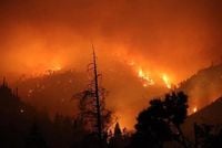 Parts of Northern California under evacuation orders due to Pickett Fire - UPI.com