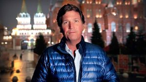 Tucker Carlson Visits Moscow For Lavrov Interview