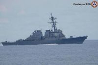 U.S. warships deployed to disputed waters after Chinese ships collided