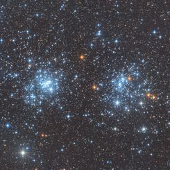  A Double Star Cluster in Perseus 