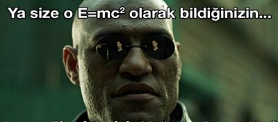 Kütle-Enerji Eşitliği