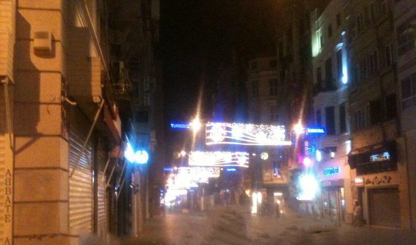 İstiklal Caddesi...