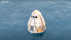 Ax-3 Astronot Ekibi, Fırtınaların Eve Dönüşü Yaklaşık Bir Hafta Geciktirmesinin Ardından Florida Açıklarına İndi.
