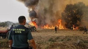 Spain And Portugal Battle Deadly Wildfires Amid Record Heat