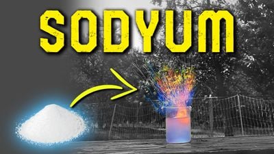 Sodyum Patlaması: Suya Atılan Sodyumun Patlamasının Gerçek Nedeni!