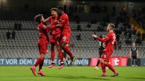 Hallescher FC Dominates Viktoria Berlin With 3-0 Victory