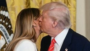 Donald Trump Celebrates Election Of First U.S. Pope Leo XIV