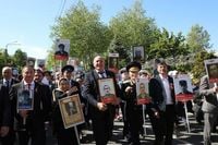 «Бессмертный полк» в Дагестане объединил около 15 тыс. человек - ЗАМАНА