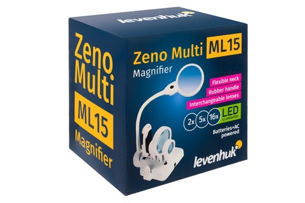 Levenhuk Zeno Multi ML15 Beyaz Büyüteç