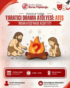 Ateşin Peşinde: İnsan Ateşi Nasıl Keşfetti? | Yaratıcı Drama Atölyesi