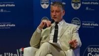 Stati generali FdI sulla cultura, Giuli: “La sinistra aveva gli intellettuali, oggi solo i comici”