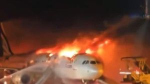 South Korean Authorities Launch Investigation Into Air Busan Plane Fire