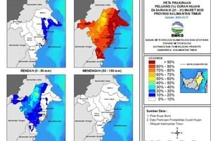 BMKG Predicts Heavy Rain In East Kalimantan For Lebaran