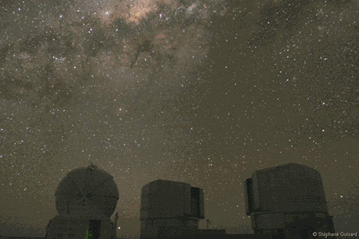 Paranal Üzerinde Samanyolu