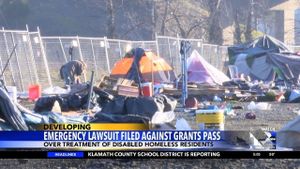 Grants Pass Hit With Lawsuit Over Homelessness Policies